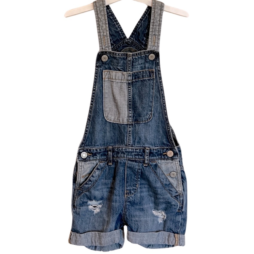 Excellent condition girls GAP short overalls